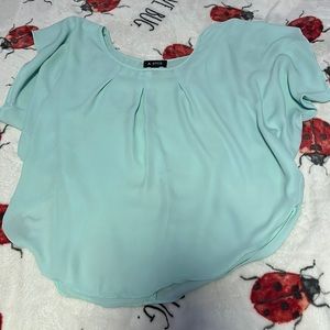 Teal dressy shirt